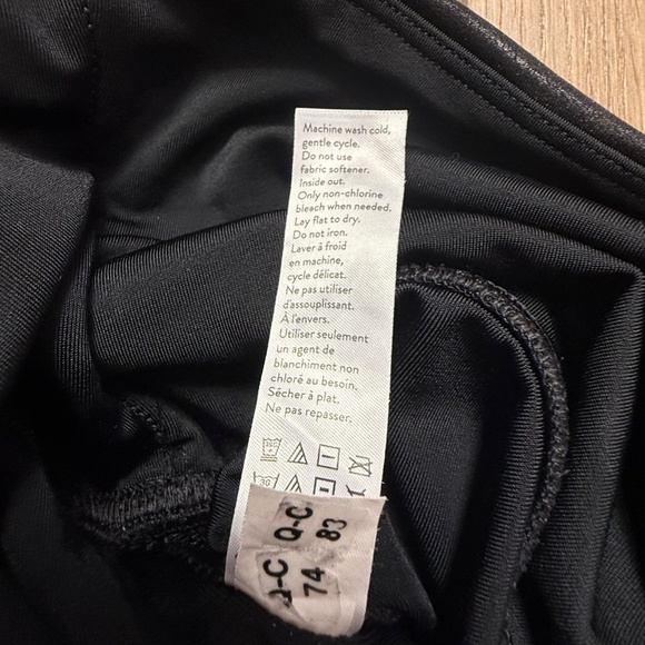 SPANX Faux Leather Leggings, High Waisted, Size 2XL, Black, Shaping - Picture 7 of 13